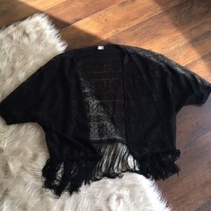 Pacsun crochet shaw